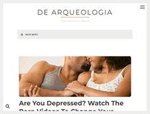 Tablet Screenshot of dearqueologia.com